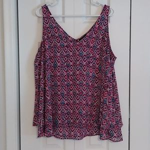 Lane Bryant double layer swing shell